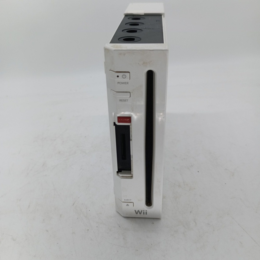 Nintendo Wii Console RVL-001 White GameCube Compatible FOR PARTS Drive Error #3